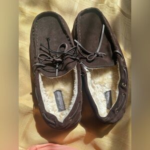 Eddie Bauer Jaden Brown Suede Men's Moccasins